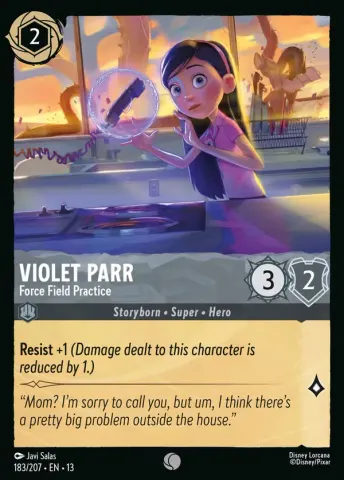 Violet Parr - Force Field Practice · 183
