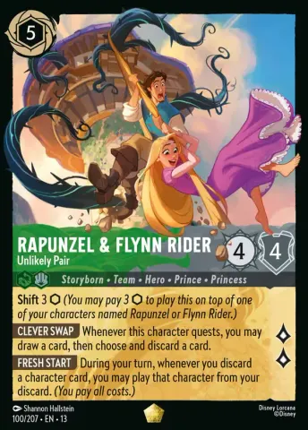 Rapunzel & Flynn Rider - Unlikely Pair · 100