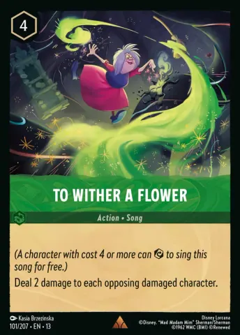 To Wither a Flower · 101