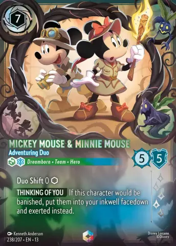Mickey Mouse & Minnie Mouse - Adventuring Duo · 238