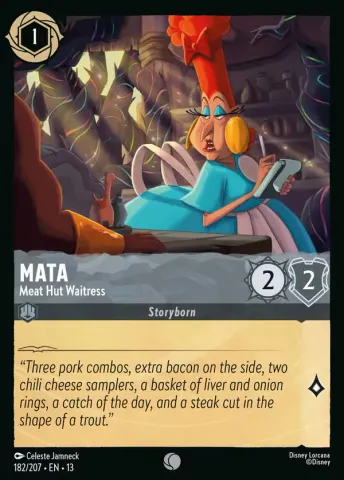 Mata - Meat Hut Waitress · 182