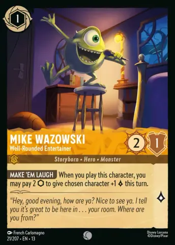 Mike Wazowski - Well-Rounded Entertainer · 21