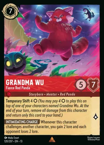Grandma Wu - Fierce Red Panda · 120