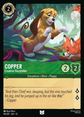 Copper - Creative Storyteller · 90