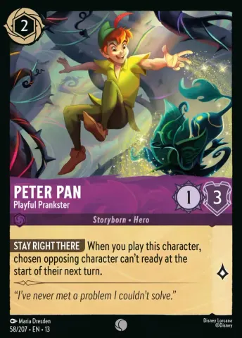 Peter Pan - Playful Prankster · 58