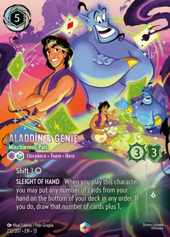 Aladdin & Genie - Mischievous Pals · 232