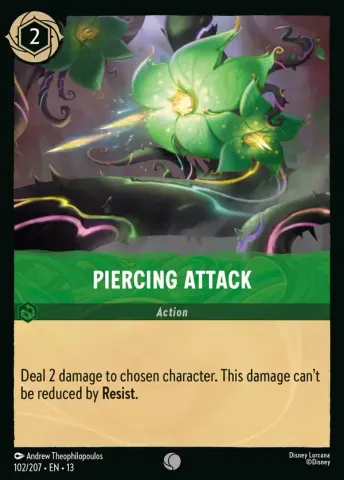 Piercing Attack · 102