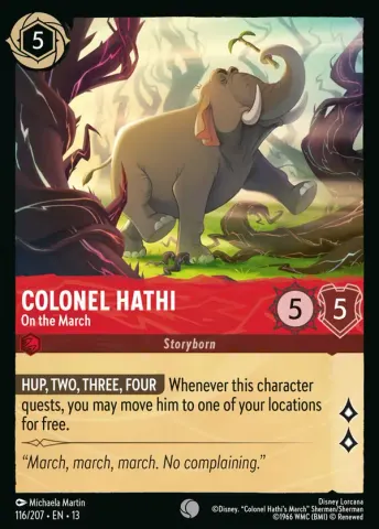 Colonel Hathi - On the March · 116