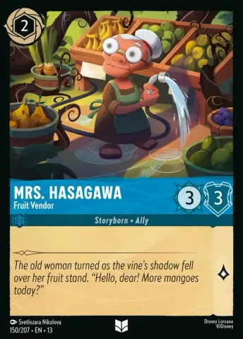 Mrs. Hasagawa - Fruit Vendor · 150