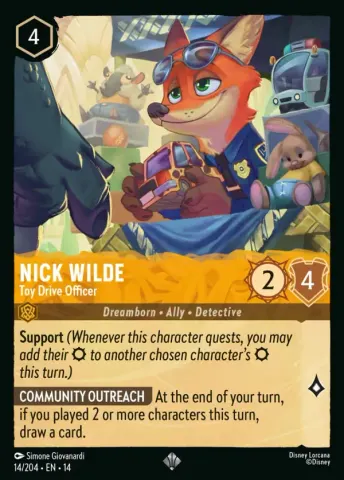 Nick Wilde - Toy Drive Officer · 14