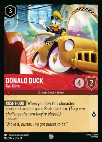 Donald Duck - Taxi Driver · 110