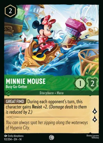 Minnie Mouse - Busy Go-Getter · 92