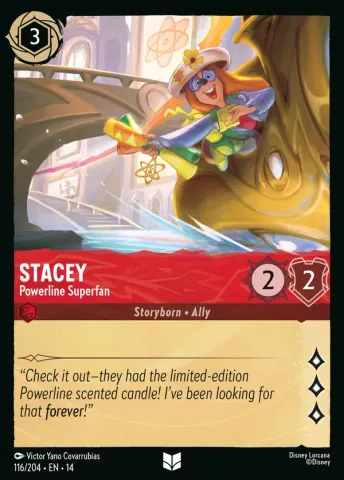Stacey - Powerline Superfan · 116