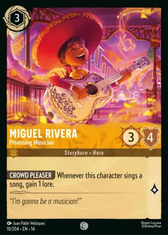 Miguel Rivera - Promising Musician · 10