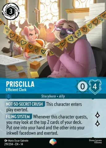 Priscilla - Efficient Clerk · 219
