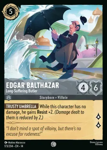 Edgar Balthazar - Long-Suffering Butler · 173