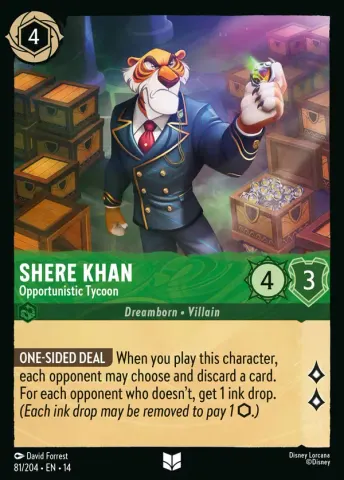 Shere Khan - Opportunistic Tycoon · 81