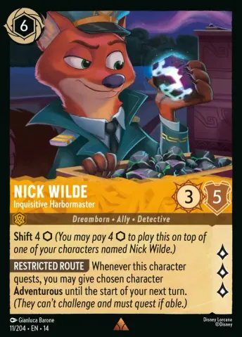 Nick Wilde - Inquisitive Harbormaster · 11
