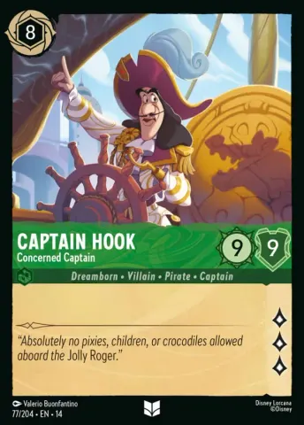 Captain Hook - Concerned Captain · 77