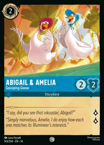 Abigail & Amelia - Gossiping Geese · 143