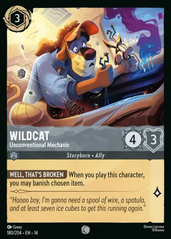 Wildcat - Unconventional Mechanic · 180