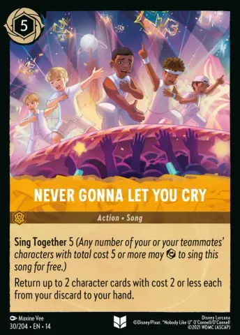 Never Gonna Let You Cry · 30