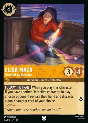 Elisa Maza - Hardworking Detective · 16
