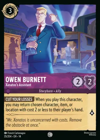 Owen Burnett - Xanatos's Assistant · 35