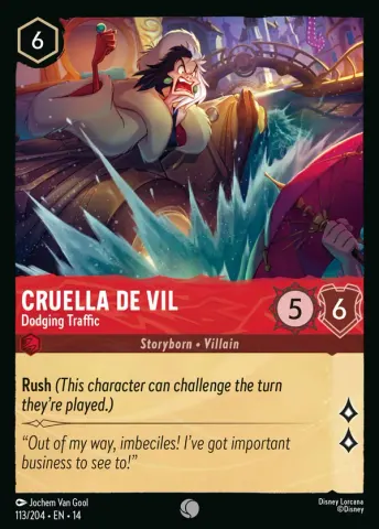 Cruella De Vil - Dodging Traffic · 113