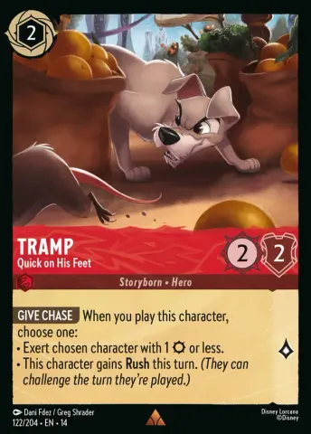 Tramp - Quick on His Feet · 122