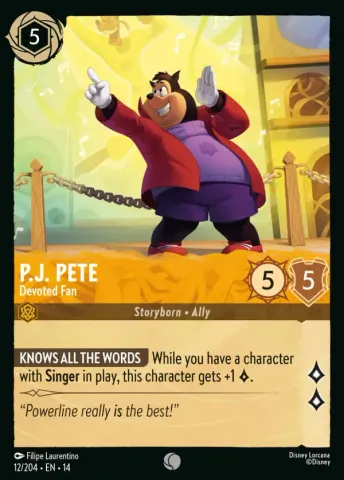 P.J. Pete - Devoted Fan · 12
