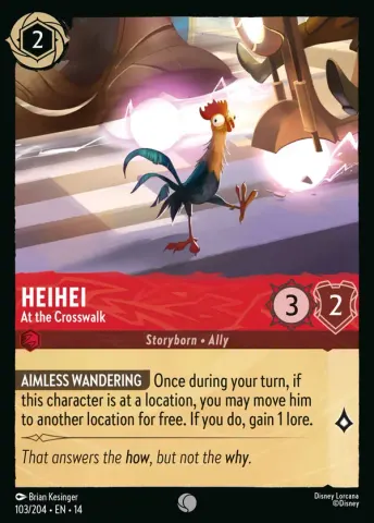 Heihei - At the Crosswalk · 103