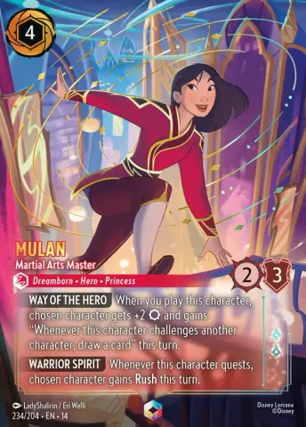 Mulan - Martial Arts Master · 234