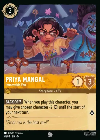 Priya Mangal - Immovable Fan · 7