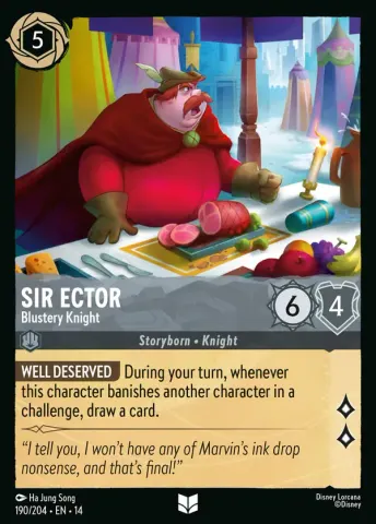 Sir Ector - Blustery Knight · 190