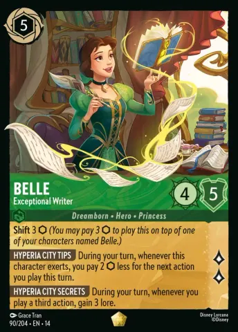 Belle - Exceptional Writer · 90