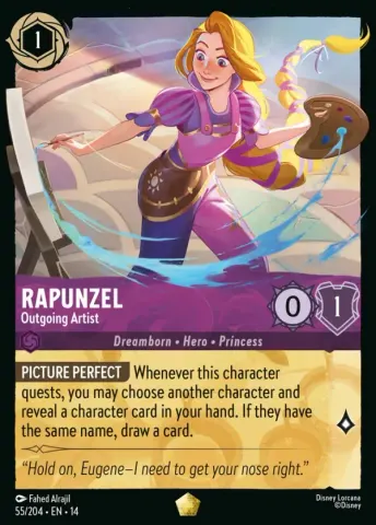 Rapunzel - Outgoing Artist · 55