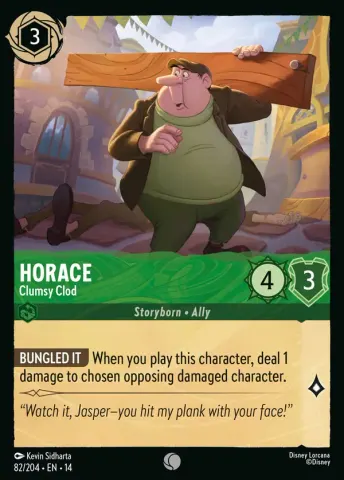 Horace - Clumsy Clod · 82