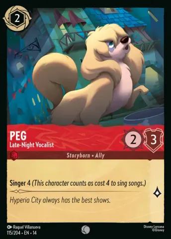 Peg - Late-Night Vocalist · 115