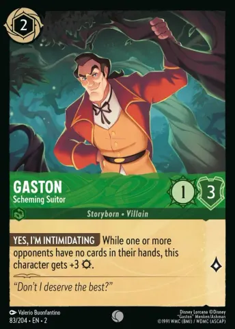 Gaston - Scheming Suitor · 83