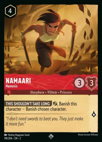 Namaari - Nemesis · 118