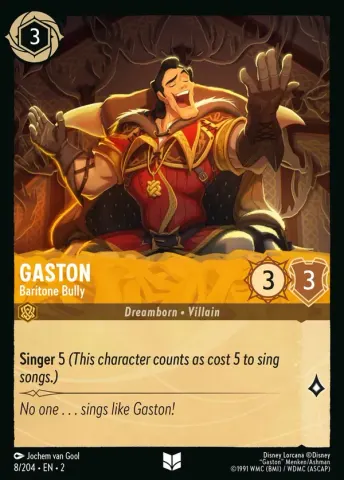 Gaston - Baritone Bully · 8