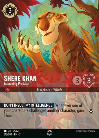 Shere Khan - Menacing Predator · 212