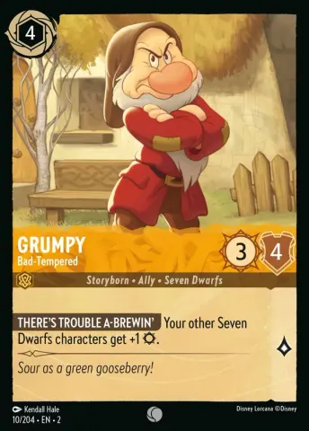 Grumpy - Bad-Tempered · 10