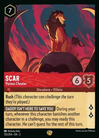 Scar - Vicious Cheater · 125