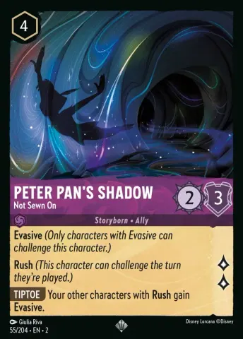 Peter Pan's Shadow - Not Sewn On · 55