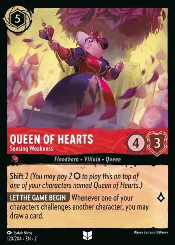 Queen of Hearts - Sensing Weakness · 120