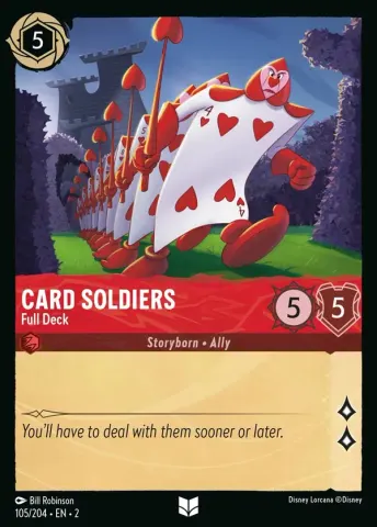 Card Soldiers - Full Deck · 105