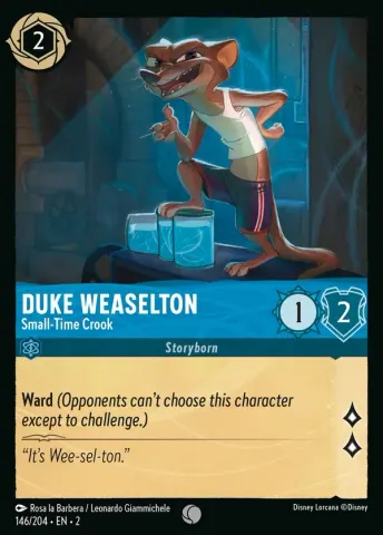 Duke Weaselton - Small-Time Crook · 146