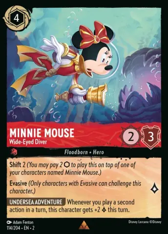 Minnie Mouse - Wide-Eyed Diver · 114